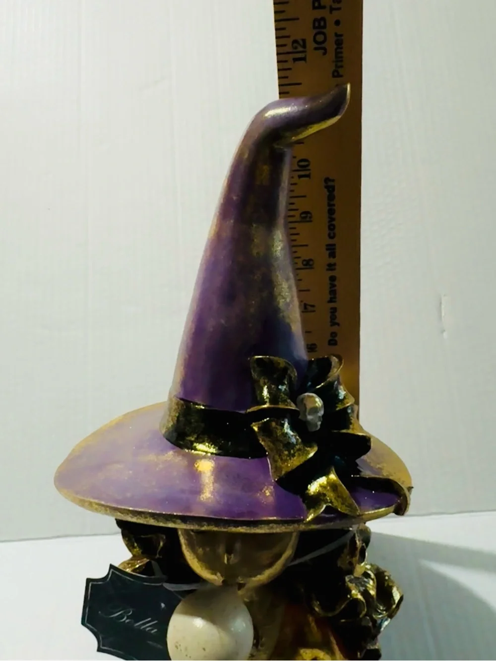 Bella Lux Halloween Glittery Witch Blowing bubble BNWT